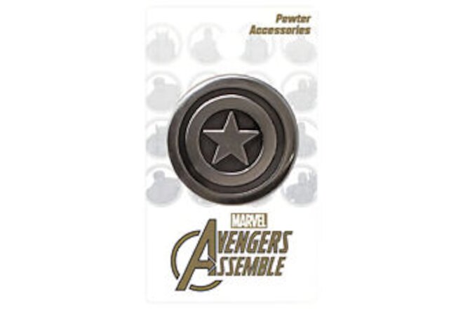 Captain America Shield Deluxe Lapel Pin