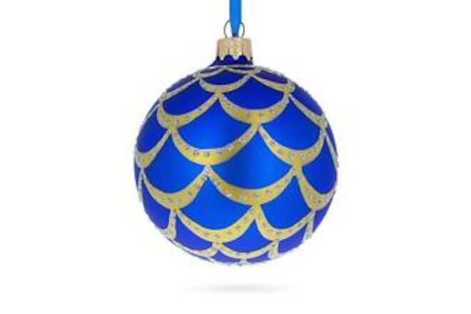 Elegant 1900 Kelch Pine Cone Royal Egg - Blown Glass Christmas Ornament 3.25 ...