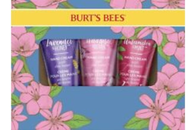 Burt's Bees Hand Cream 3- 1oz Tubes Trio Botanical Gift Set