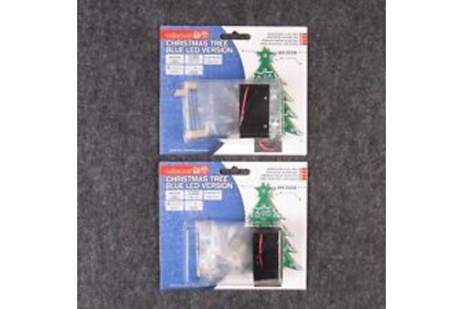 Velleman-Kit MK100B Christmas Tree Blue LED Version Electronic Lot of 2 New