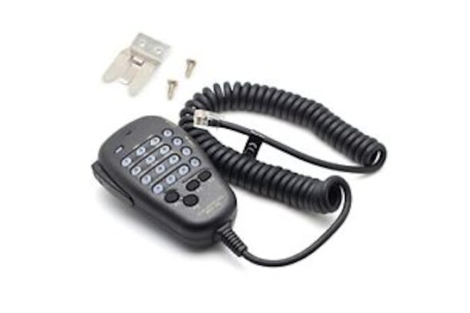 Kymate MH-48A6J 6 Pin Coil Cord DTMF Speaker Microphone with Button for Yaesu...