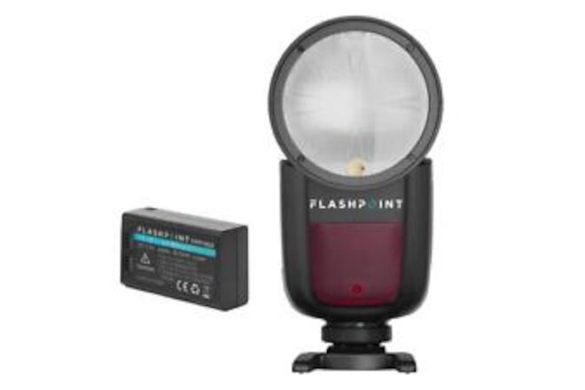 Flashpoint Zoom Li-on X R2 TTL On-Camera Round Flash Speedlight Kit for Sony