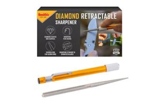 DRET Diamond Retractable Sharpener, Gold