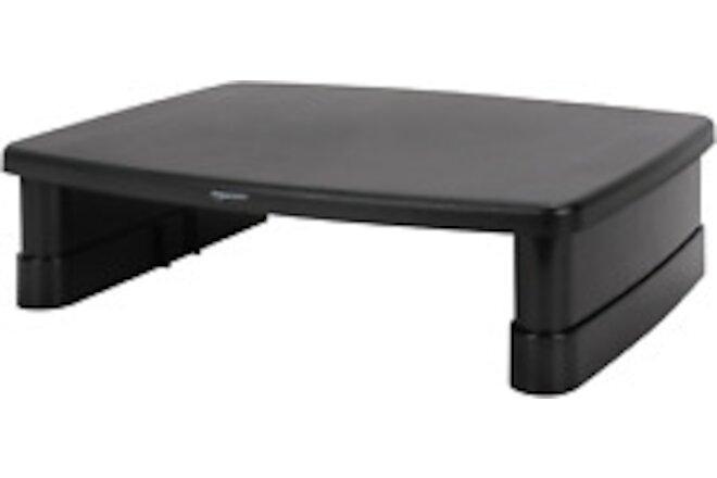 Rectangular Adjustable Computer Monitor Riser Desk Stand for Reduced Neck Strain