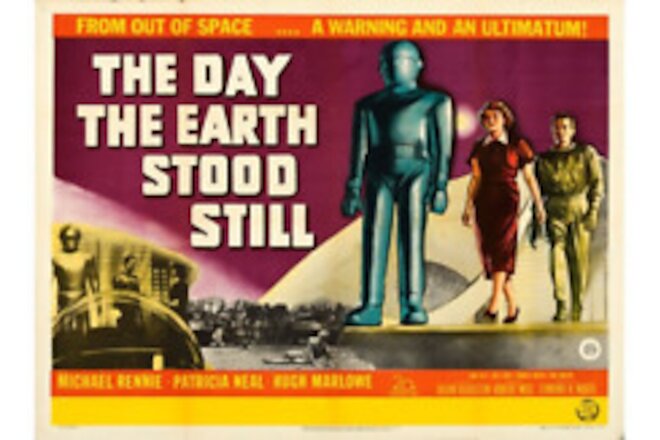 Sci Fi The Day the Earth Stood Still Lobby Poster Print 8 x 10 Reproduction