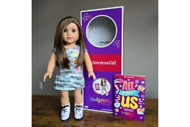 American Girl Doll Truly Me 107 Display Only Straight Brown Hair Brown Eyes