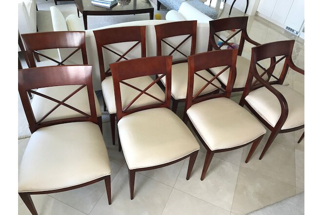 Vintage Baker Archetype Dining Chairs set/8