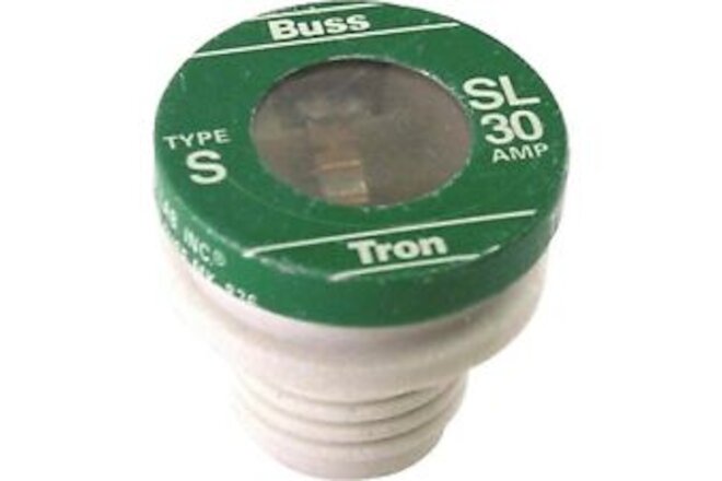 Bussmann Time Delay Plug Fuse 30 amps-Mfg# BP/SL-30 - Sold As 10 Units (CD/3)