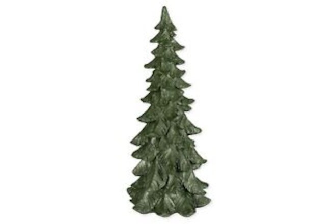 Slifka Sales Co. 14 Inch Tall Resin Tabletop Spruce Tree Decorative Christmas...