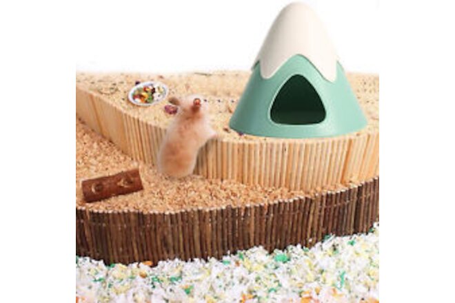 Hamster Bed Large Space Cage Decor Sugar Glider Rat Small Animal Bed Sturdy