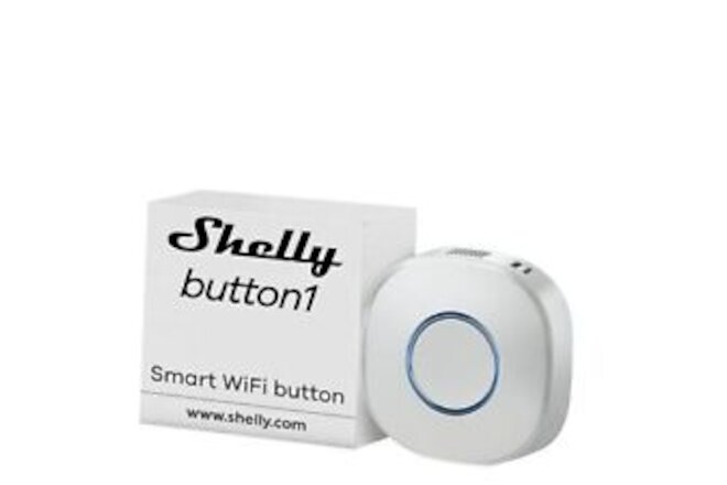 Button 1 White | Wi-Fi Action and Scenes Activation Button | Home Automation