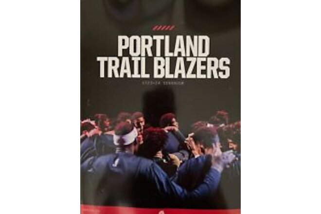 2023 2024 PORTLAND TRAIL BLAZERS YEARBOOK NBA BASKETBALL PROGRAM 162 PAGES