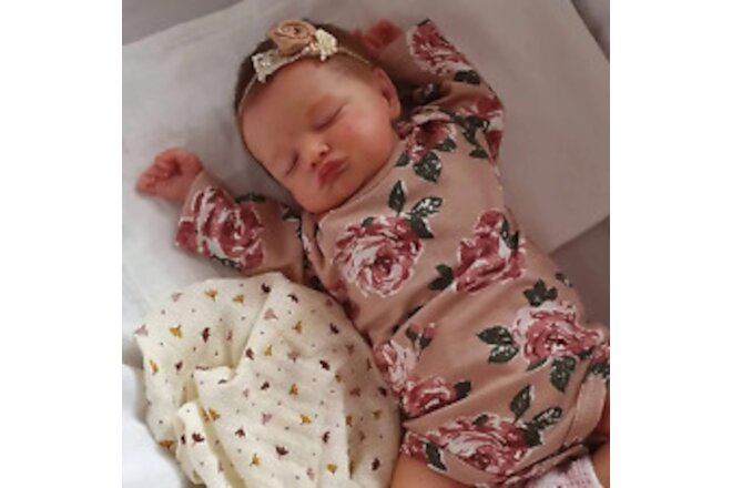 Reborn Baby Girl Dolls  20 Inch Lifelik Newborn Baby with Realistic Veins for Ki
