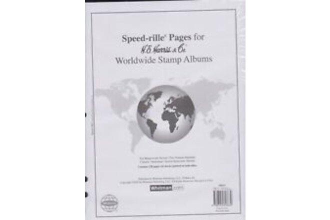 HARRIS SPEEDRILLE PAGES FOR WORLDWIDE STAMP ALBUMS