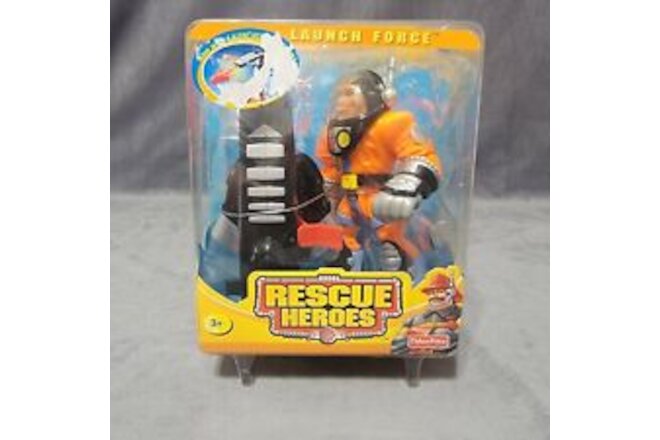 Fisher Price Rescue Heroes Launch Force Roger Houston #78192
