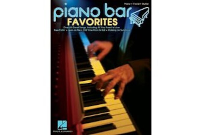 Hal Leonard Piano Bar Favorites Piano/Vocal/Guitar Songbook