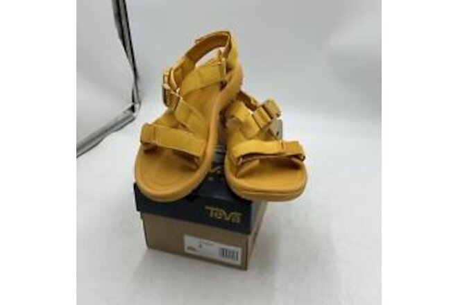 Teva Men's Hurricane Verge Sandals, Golden Orange, Size 9