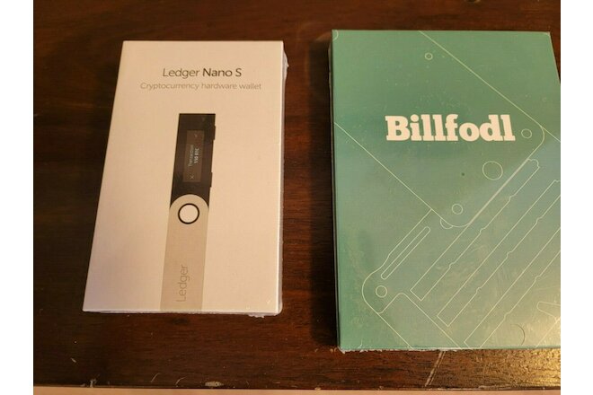 Ledger Nano S with Billfodl, NEW IN BOX
