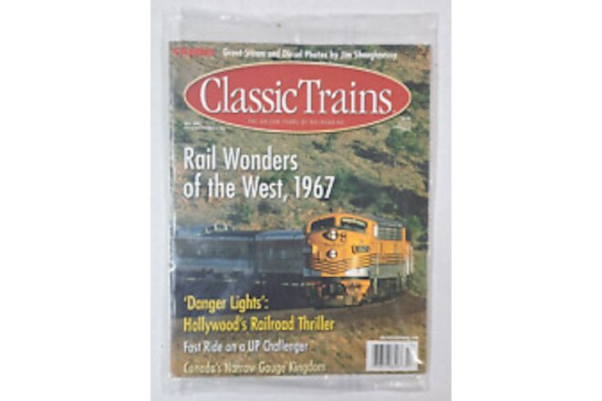Sealed Fall 2001 Classic Trains magazine