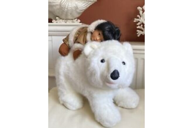 House of Lloyd Artic Friends plush Polar Bear And Inuit Child Christmas Gift