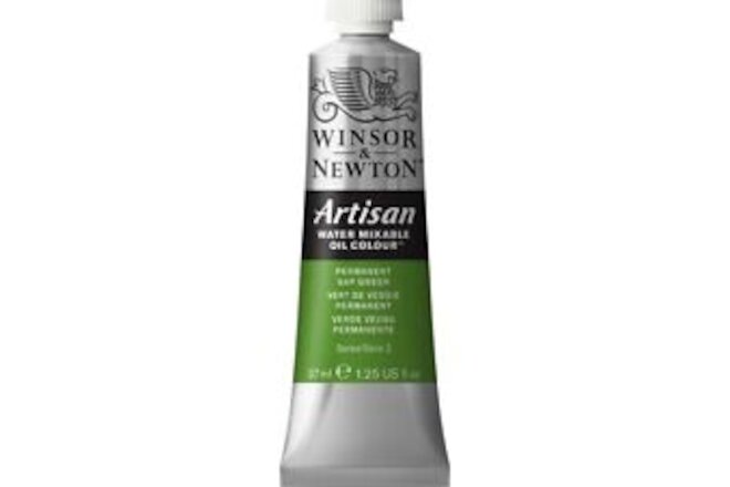 Winsor & Newton Artisan Water Mixable Oil Colour 1.25-oz 37ml Permanent Sap G...