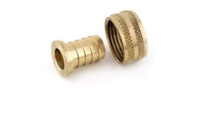 Anderson Metals-07046-1212 Brass Garden Hose Swivel Fitting, Connector, 3/4" ...