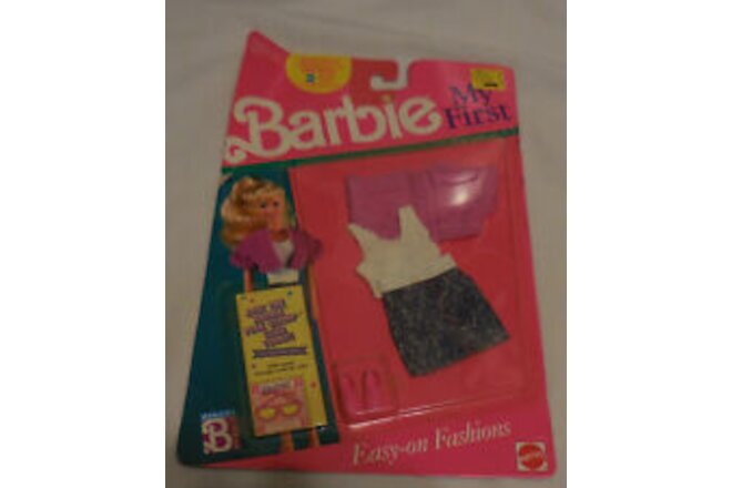 1 Barbie My First fashions Mattel 1989 Barbie Pink Stamp Club New Sealed Package