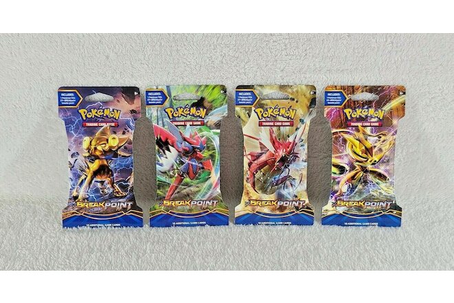 Pokemon XY Breakpoint Booster Pack (4 Packs)