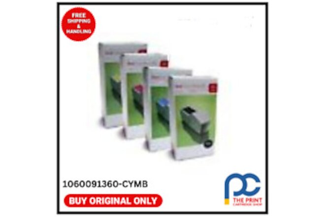 4x Original Ink OCE Colorwave 300/1060091360 -1060091363 400ml Ink Cartridge