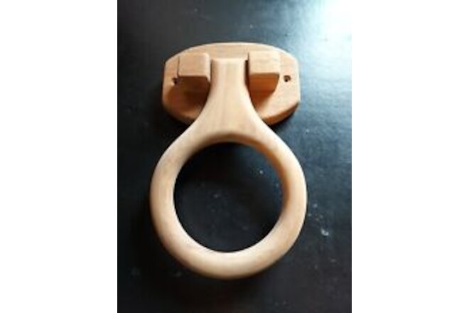 Unique Traditional Solid Teak Heavy Duty Towel Ring