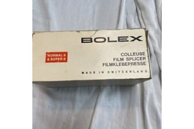 Vintage Bolex NORMAL 8  Movie Film Splicer SUPER 8 - Made in Switzerland