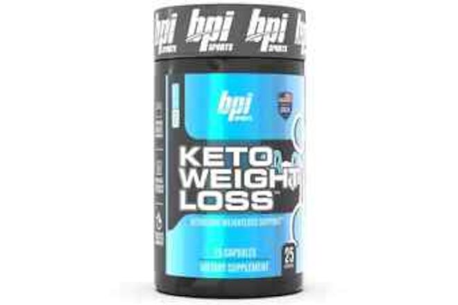 BPI Sports Keto Weight Loss Powerful Diet Supplement 75 Capsules Exp 05/2024