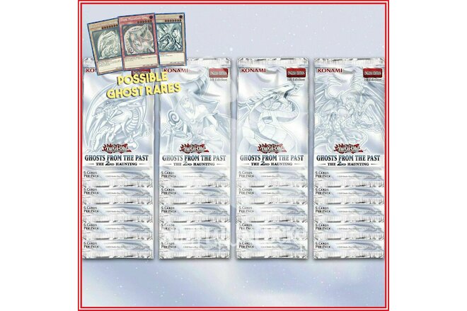 YuGiOh GHOSTS FROM THE PAST: THE 2ND HAUNTING Display (No Box) 20 BOOSTER PACK👻