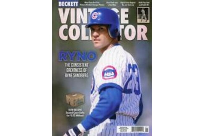 Beckett Vintage Collector Price Guide Magazine APRIL/MAY 2024 Cubs Ryne Sandberg