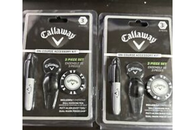 Callaway Golf On-Course Accessory Kit 🏌️⛳ BRAND NEW FAST SHIPPING (LOT OF 2)