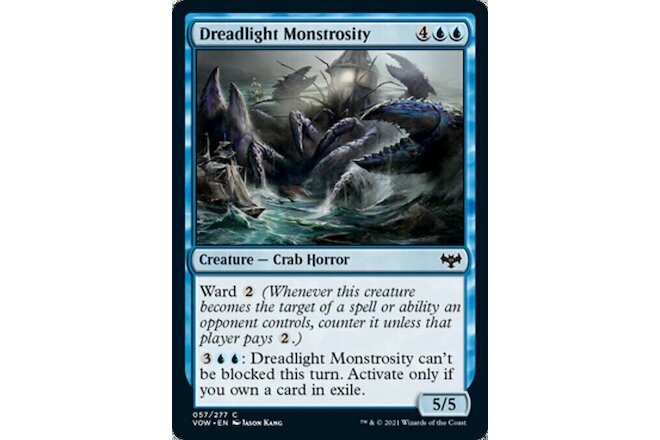DREADLIGHT MONSTROSITY x4 ~mtg NM-M Innistrad: Crimson Vow Common 4 cards