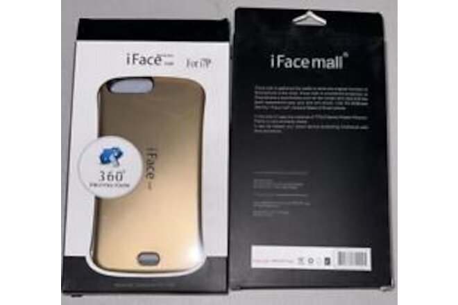 iFace Wall Drop Protection Gold Phone Case for Apple iPhone 7 Plus