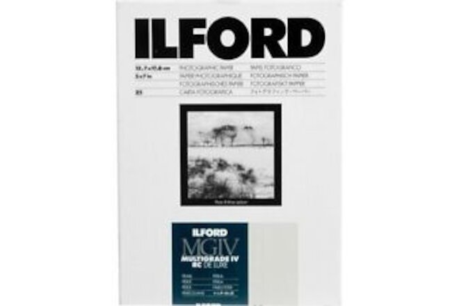 Ilford 1168309 Multigrade IV RC Deluxe Resin Coated VC Variable Contrast Blac...