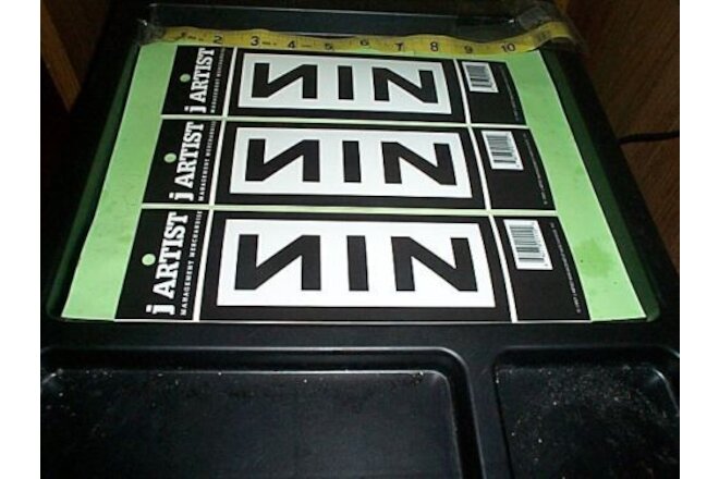 3 NIN Nine inch Nails Bumper stickers 1997