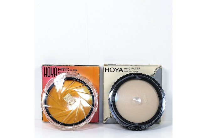 Hoya HMC 67mm Threaded Lens Filter Lot of 2 | 81A & 85A for Film | NOS Mint