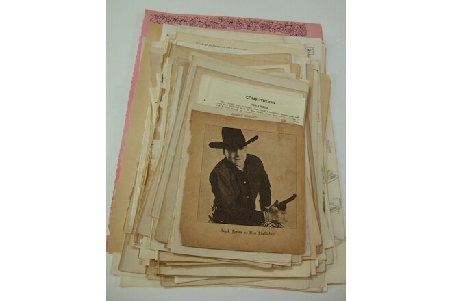 100 Piece Paper Pack*Junk Journal*Vintage Paper*Ephemera*Scrapbook Supply*