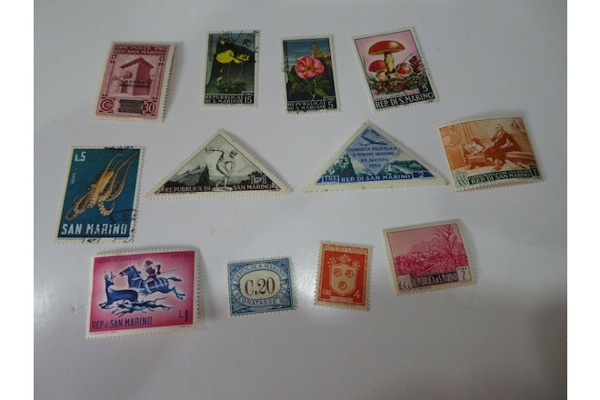Used San Marino Postage Stamps #384