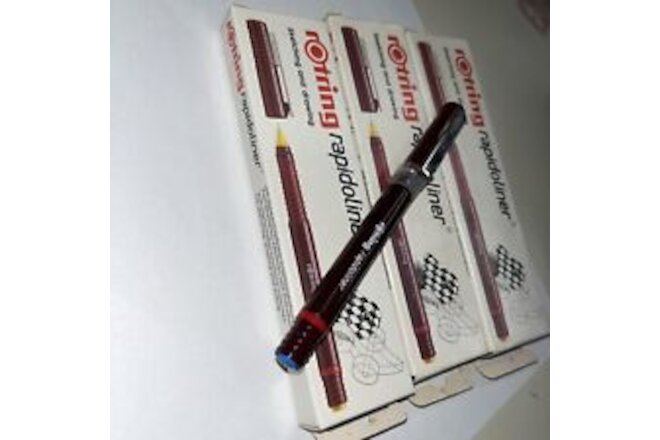 Rotring Rapidoliner 3 Brand New Beautiful Pens Made In Germany