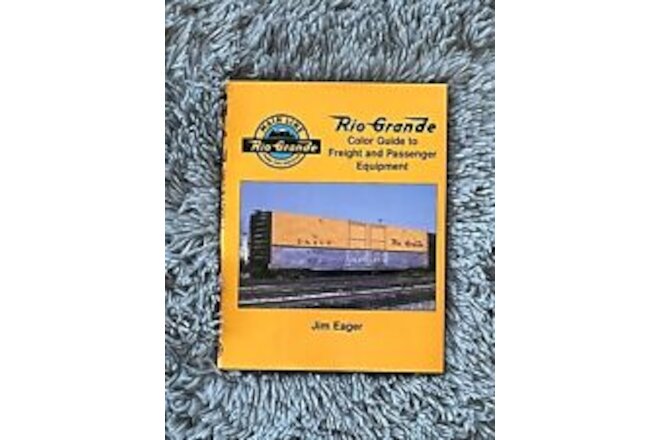 RIO GRANDE Color Guide to Freight & Passenger Equipment (Out of Print NEW BOOK)
