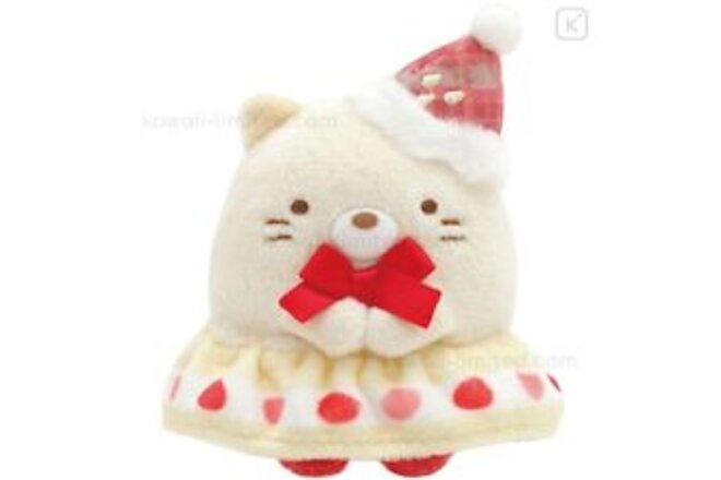 MO22601 Sumikko Gurashi San-X 2023 Holiday Tenori Plush neko cream yellow cat