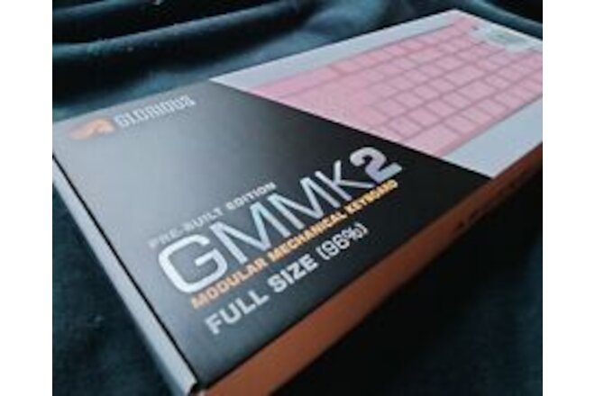 Glorious GMMK2 Mechanical Gaming Keyboard - 96% - Pink, US English, New