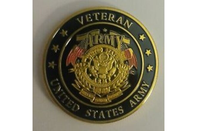Army Veterans Challenge Coin
