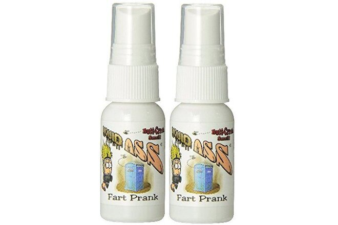 2 Liquid Ass - Mister Prank Spray - NEW - FREE SHIPPING