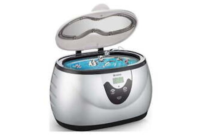 Professional Ultrasonic Jewelry Cleaner with Timer, Portable Cleaning Machine
