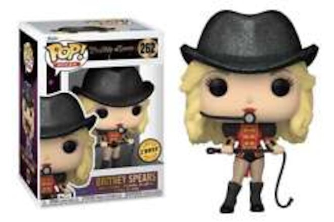 Funko Pop BRITNEY SPEARS AS RINGLEADER WITH HAT CIRCUS CHASE 262 New Near Mint